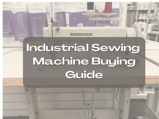 industrial sewing machine buying guide