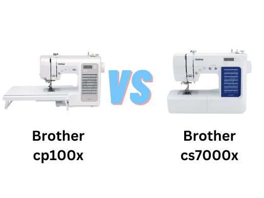 brother cp100x vs cs7000x